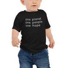 Load image into Gallery viewer, Baby Jersey Short Sleeve Tee with Six Words Logo