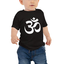 Load image into Gallery viewer, Baby Jersey Short Sleeve Tee with Om Symbol