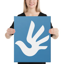 Load image into Gallery viewer, Canvas Print with Human Rights Symbol