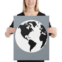Load image into Gallery viewer, Canvas Print with Earth