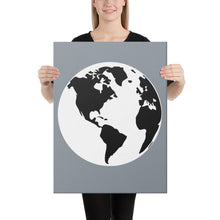 Load image into Gallery viewer, Canvas Print with Earth