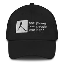 Load image into Gallery viewer, Low-Profile Cap with Box Logo and Tagline