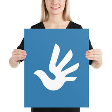 Load image into Gallery viewer, Poster with Human Rights Symbol