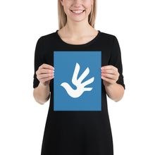 Load image into Gallery viewer, Poster with Human Rights Symbol