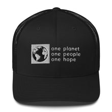 Load image into Gallery viewer, Structured Mesh-Back Cap with Box Logo and Globe