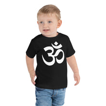 Load image into Gallery viewer, Toddler Short Sleeve Tee with Om Symbol