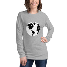Load image into Gallery viewer, Unisex Long Sleeve Tee with Earth