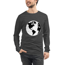 Load image into Gallery viewer, Unisex Long Sleeve Tee with Earth