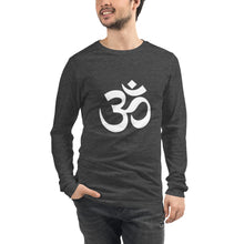 Load image into Gallery viewer, Unisex Long Sleeve Tee with Om Symbol