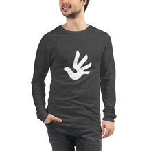 Load image into Gallery viewer, Unisex Long Sleeve Tee with Human Rights Symbol