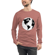 Load image into Gallery viewer, Unisex Long Sleeve Tee with Earth