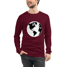 Load image into Gallery viewer, Unisex Long Sleeve Tee with Earth
