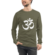 Load image into Gallery viewer, Unisex Long Sleeve Tee with Om Symbol
