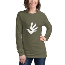 Load image into Gallery viewer, Unisex Long Sleeve Tee with Human Rights Symbol