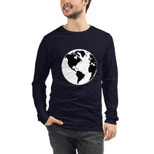 Load image into Gallery viewer, Unisex Long Sleeve Tee with Earth