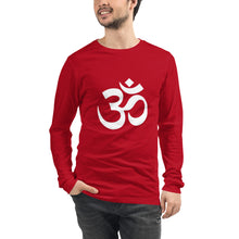 Load image into Gallery viewer, Unisex Long Sleeve Tee with Om Symbol