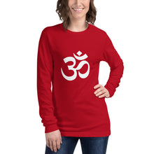 Load image into Gallery viewer, Unisex Long Sleeve Tee with Om Symbol