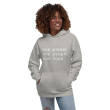 Load image into Gallery viewer, Unisex Hoodie with Six Words