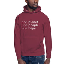 Load image into Gallery viewer, Unisex Hoodie with Six Words