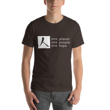 Load image into Gallery viewer, Short-Sleeve T-Shirt with Box Logo and Tagline
