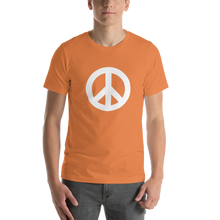 Load image into Gallery viewer, Short-Sleeve T-Shirt with Peace Symbol