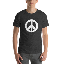 Load image into Gallery viewer, Short-Sleeve T-Shirt with Peace Symbol