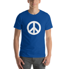 Load image into Gallery viewer, Short-Sleeve T-Shirt with Peace Symbol