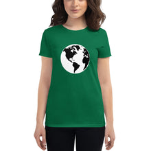 Load image into Gallery viewer, Women's short sleeve T-shirt with Earth