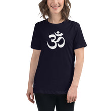 Load image into Gallery viewer, Women's Relaxed T-Shirt with Om Symbol