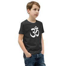 Load image into Gallery viewer, Youth Short Sleeve T-Shirt with Om Symbol