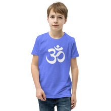 Load image into Gallery viewer, Youth Short Sleeve T-Shirt with Om Symbol