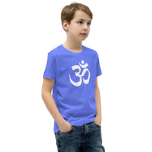 Load image into Gallery viewer, Youth Short Sleeve T-Shirt with Om Symbol