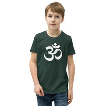 Load image into Gallery viewer, Youth Short Sleeve T-Shirt with Om Symbol