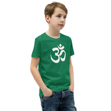 Load image into Gallery viewer, Youth Short Sleeve T-Shirt with Om Symbol