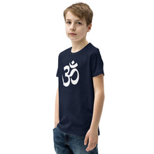 Load image into Gallery viewer, Youth Short Sleeve T-Shirt with Om Symbol