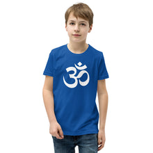 Load image into Gallery viewer, Youth Short Sleeve T-Shirt with Om Symbol