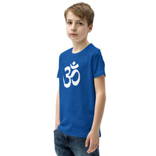 Load image into Gallery viewer, Youth Short Sleeve T-Shirt with Om Symbol