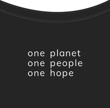 Load image into Gallery viewer, Unisex Long Sleeve Tee with Earth and White Tagline
