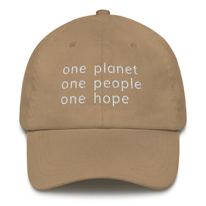 Low-Profile Cap with Six Words