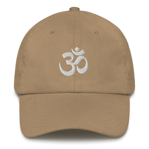 Low-Profile Cap with Om Symbol