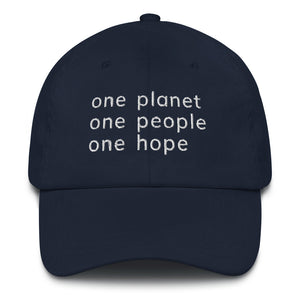 Low-Profile Cap with Six Words