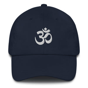 Low-Profile Cap with Om Symbol