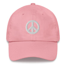 Load image into Gallery viewer, Low-Profile Cap with Peace Symbol
