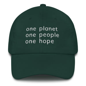Low-Profile Cap with Six Words