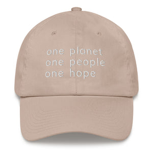 Low-Profile Cap with Six Words