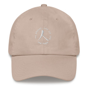 Low-Profile Cap with Humankind Symbol and Globe Tagline