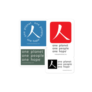 Bubble-free One People Sticker Pack