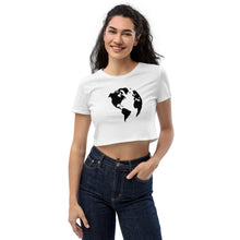Load image into Gallery viewer, Organic Crop Top with Earth
