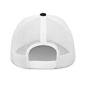 Structured Mesh-Back Cap with Six Words
