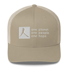 Load image into Gallery viewer, Structured, Mesh-Back Cap with Box Logo and Tagline
